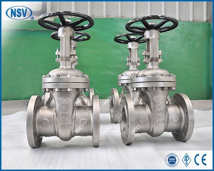 ASTM A995 CD3MWCuN / 6A Solid Wedge Gate Valve suppliers